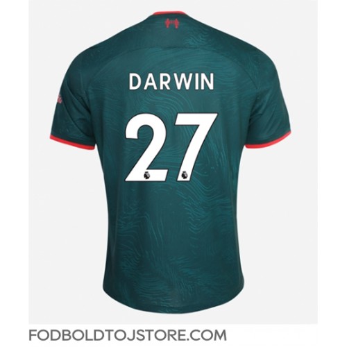 Liverpool Darwin Nunez #27 Tredjetrøje 2022-23 Kortærmet